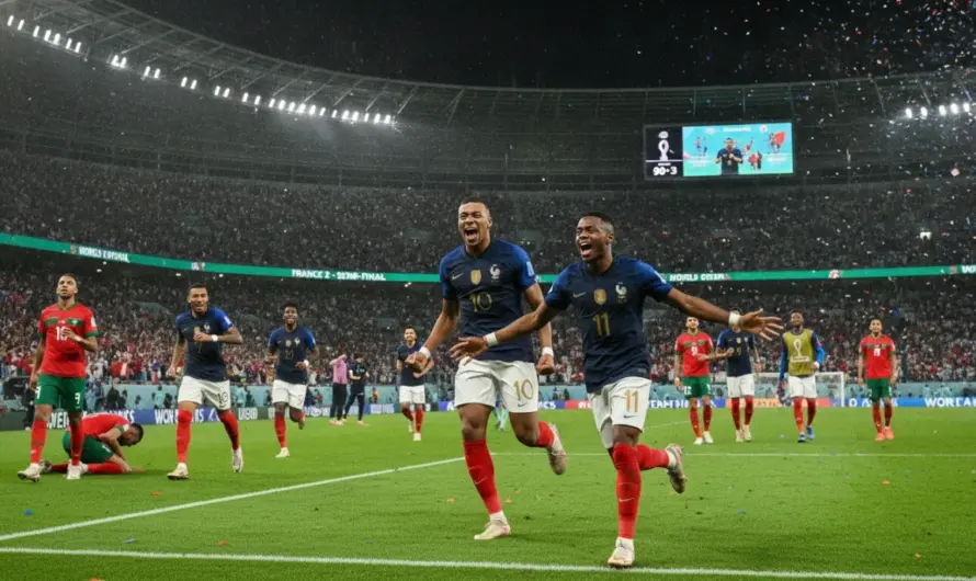 Fransa Fas’ı 2-0 Yenip Yarı Finalde