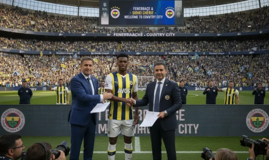 Genç Yıldız Sidiki Cherif Coventry City Formasını Sırtına Geçirdi